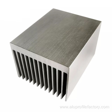 CNC machining all aluminum heat sink profiles